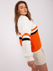 Женский свитер оверсайз цвета экрю цена и информация | Свитера женские | pigu.lt