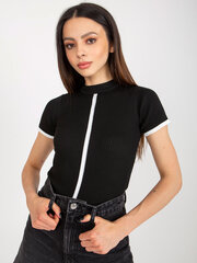 Женская черно-белая повседневная блузка 2016103408146 цена и информация | Женские блузки, рубашки | pigu.lt
