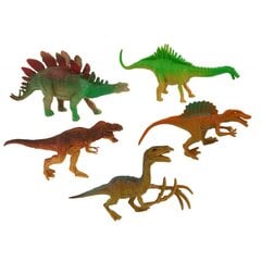 Figūrėlių rinkinys Dinozaurų parko gyvūnai LeanToys, 8 vnt. цена и информация | Игрушки для мальчиков | pigu.lt