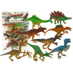 Figūrėlių rinkinys Dinozaurų parko gyvūnai LeanToys, 8 vnt. цена и информация | Игрушки для мальчиков | pigu.lt