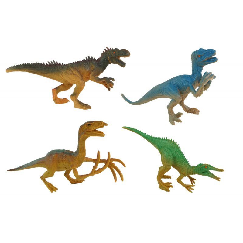 Dinozaurų figūrėlių rinkinys su priedais LeanToys, 8 vnt. цена и информация | Žaislai berniukams | pigu.lt