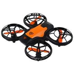Dronas su nuotolinio valdymo pultu LeanToys, oranžinis цена и информация | Игрушки для мальчиков | pigu.lt