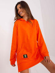 Cерая ворона Женщины Threadbare Ladies Saffron Hoodie, Коралловый цена и информация | Женские толстовки | pigu.lt