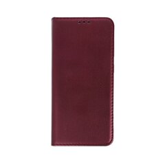 Smart Magnetic telefono dėklas  Samsung Galaxy S21 FE 5G burgundy цена и информация | Чехлы для телефонов | pigu.lt