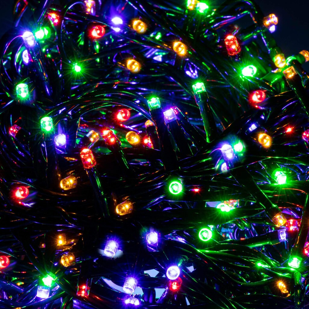 Kalėdinė girlianda, 300 LED, 17.5 m kaina ir informacija | Girliandos | pigu.lt