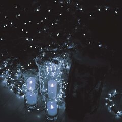 Kalėdinė girlianda, 500 LED, 27.5 cm kaina ir informacija | Girliandos | pigu.lt