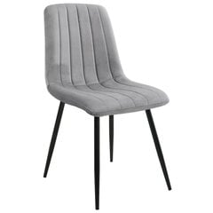 Кухонный стул Akord SJ.9, серый цена и информация | Стулья для кухни и столовой | pigu.lt