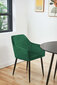 2-ių kėdžių komplektas Akord SJ.040, žalias kaina ir informacija | Virtuvės ir valgomojo kėdės | pigu.lt