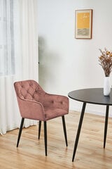 комплект из 2 стульев Akord SJ.030, розовый цена и информация | Стулья для кухни и столовой | pigu.lt