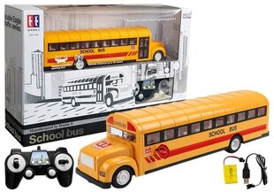 Nuotoliniu būdu valdomas mokyklinis autobusas, gleltonas kaina ir informacija | Žaislai berniukams | pigu.lt