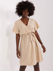 Suknelė moterims Italy Moda, smėlio spalvos kaina ir informacija | Suknelės | pigu.lt