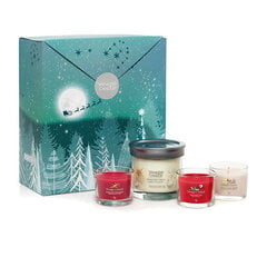 Yankee Candle aromatinių žvakių rinkinys Christmas, 4 vnt. kaina ir informacija | Žvakės, Žvakidės | pigu.lt