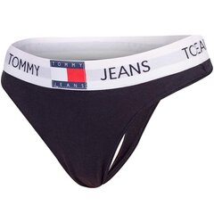 Kelnaitės moterims Tommy Hilfiger Jeans, juodos цена и информация | Трусики | pigu.lt