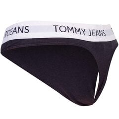 Kelnaitės moterims Tommy Hilfiger Jeans, juodos цена и информация | Трусики | pigu.lt