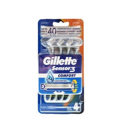 Skutimosi peiliukai Gillette Sensor 3 Comfort, 4 vnt kaina ir informacija | Skutimosi priemonės ir kosmetika | pigu.lt