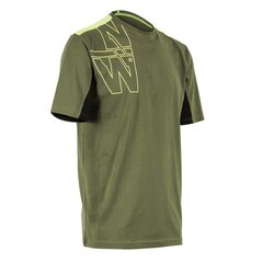 Darbiniai marškinėliai North Ways Peter 1210, chaki/neon yell, XL dydis kaina ir informacija | Darbo rūbai | pigu.lt