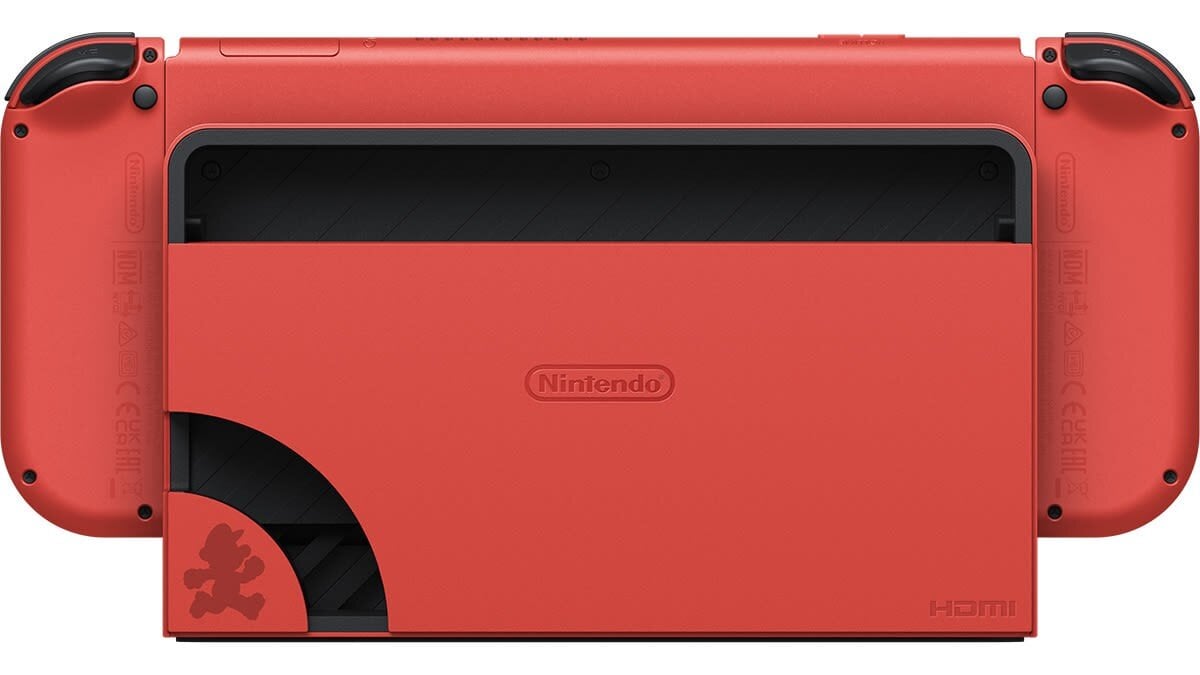 Nintendo Switch OLED konsolė - Mario Red Edition цена и информация | Žaidimų konsolės | pigu.lt