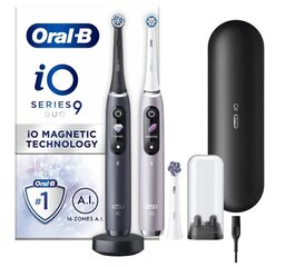 Oral-B iO Series 9 Duo Pack kaina ir informacija | Elektriniai dantų šepetėliai | pigu.lt