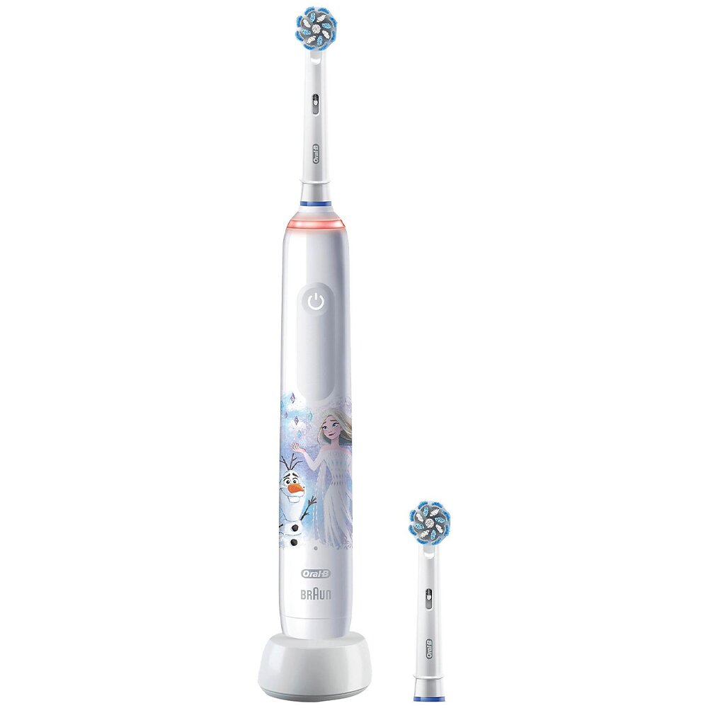 Oral-B Junior Pro Frozen kaina ir informacija | Elektriniai dantų šepetėliai | pigu.lt