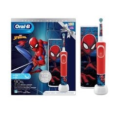 Oral-B Vitality Pro Kids, Spider-Man цена и информация | Электрические зубные щетки | pigu.lt