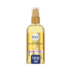 Maitinamasis aliejus prieš ir po depiliacijos Veet Aceite, 100 ml kaina ir informacija | Depiliacijos priemonės | pigu.lt