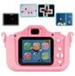 Vaikiškas skaitmeninis fotoaparatas MalPlay Vienaragis su žaidimais, rožinis kaina ir informacija | Žaislai mergaitėms | pigu.lt