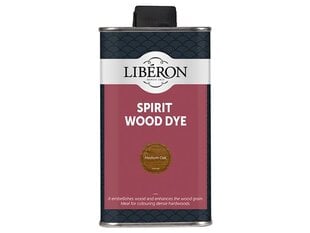 Lakinis beicas Liberon 250ml pagamintas spirito pagrindu šviesusis ąžuolas kaina ir informacija | Dažai | pigu.lt