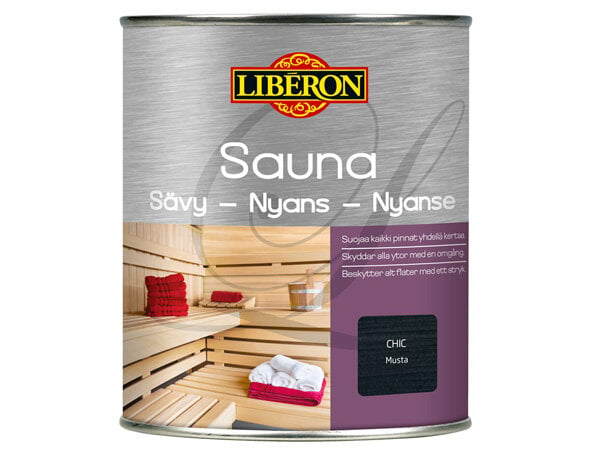 Beicas Liberon Sauna 750ml juoda kaina ir informacija | Dažai | pigu.lt