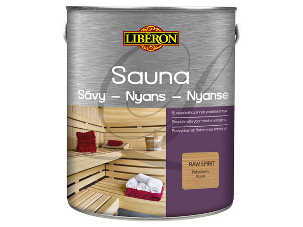 Beicas Liberon Sauna 2.5L šiaurinė eglė цена и информация | Dažai | pigu.lt