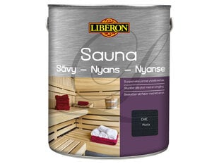 Beicas Liberon Sauna 2.5L juoda kaina ir informacija | Dažai | pigu.lt