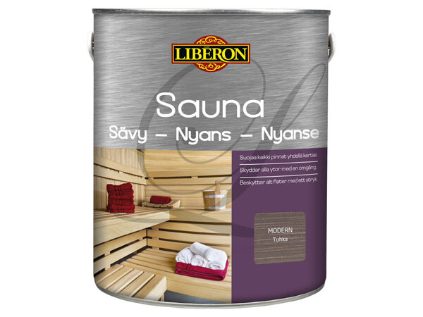 Beicas Liberon Sauna 2.5L pelenų spalvos цена и информация | Dažai | pigu.lt