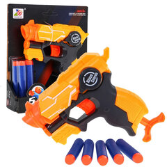 Žaislinis pusiau automatinis pistoletas su minkštomis kulkomis Blaze Storm, ZMI.ZC7115, oranžinis, 6d. kaina ir informacija | Žaislai berniukams | pigu.lt
