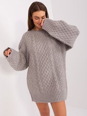 Megztinis moterims Factory Price, pilkas kaina ir informacija | Megztiniai moterims | pigu.lt