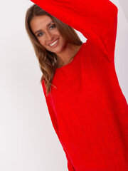 Megztinis moterims Factory Price, raudonas kaina ir informacija | Megztiniai moterims | pigu.lt