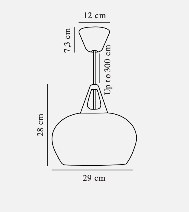 Nordlux pakabinamas šviestuvas Belly 45053003 цена и информация | Pakabinami šviestuvai | pigu.lt