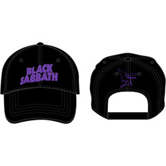 Бейсболка BLACK SABBATH UNISEX BASEBALL CAP: DEMON & LOGO цена и информация | Мужские шарфы, шапки, перчатки | pigu.lt