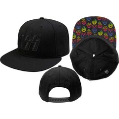 Бейсболка KISS UNISEX SNAPBACK CAP: NEON FACES цена и информация | Мужские шарфы, шапки, перчатки | pigu.lt