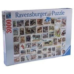 Dėlionė Ravensburger Gyvūnų antspaudai, 3000 d. kaina ir informacija | Dėlionės (puzzle) | pigu.lt