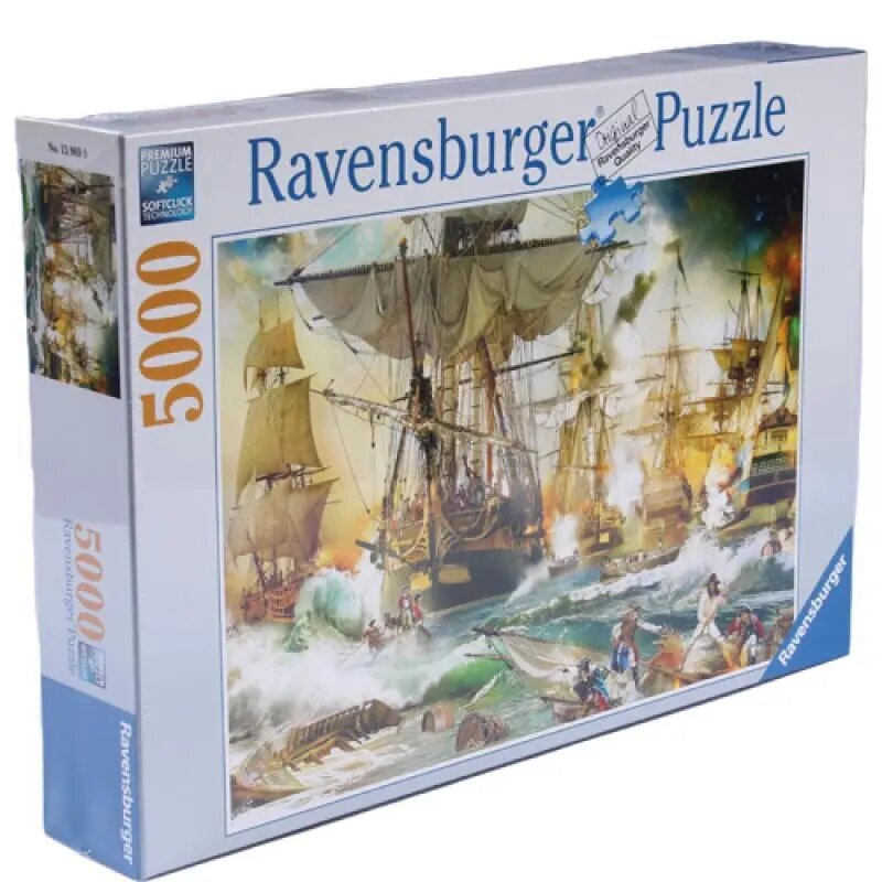 Dėlionė Ravensburger Schlacht auf hoher See, 5000 d. kaina ir informacija | Dėlionės (puzzle) | pigu.lt