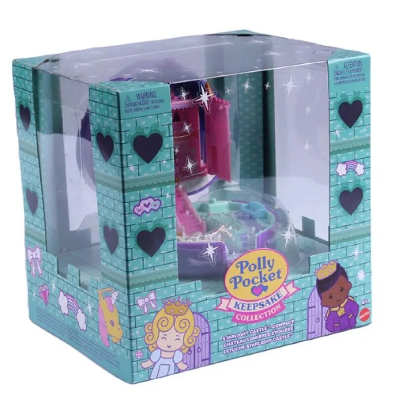 Figūrėlių rinkinys Polly Pocket Starlight Castle kaina ir informacija | Žaislai mergaitėms | pigu.lt