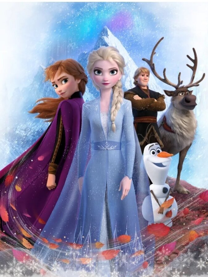 Pledas Disney Frozen, 130x170 cm kaina ir informacija | Lovatiesės ir pledai | pigu.lt