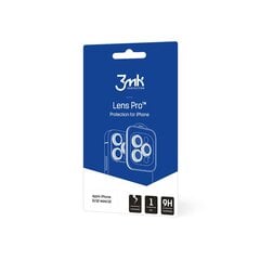 Защитное стекло Samsung Galaxy S23 FE - 3mk Lens Protection Pro Black screen protector цена и информация | Защитные пленки для телефонов | pigu.lt