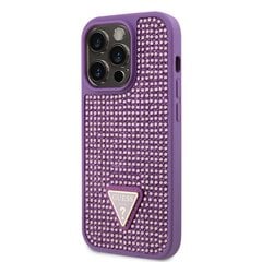 Guess Rhinestones Triangle Metal Logo Case цена и информация | Чехлы для телефонов | pigu.lt