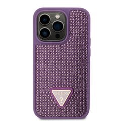 Guess Rhinestones Triangle Metal Logo Case kaina ir informacija | Telefono dėklai | pigu.lt