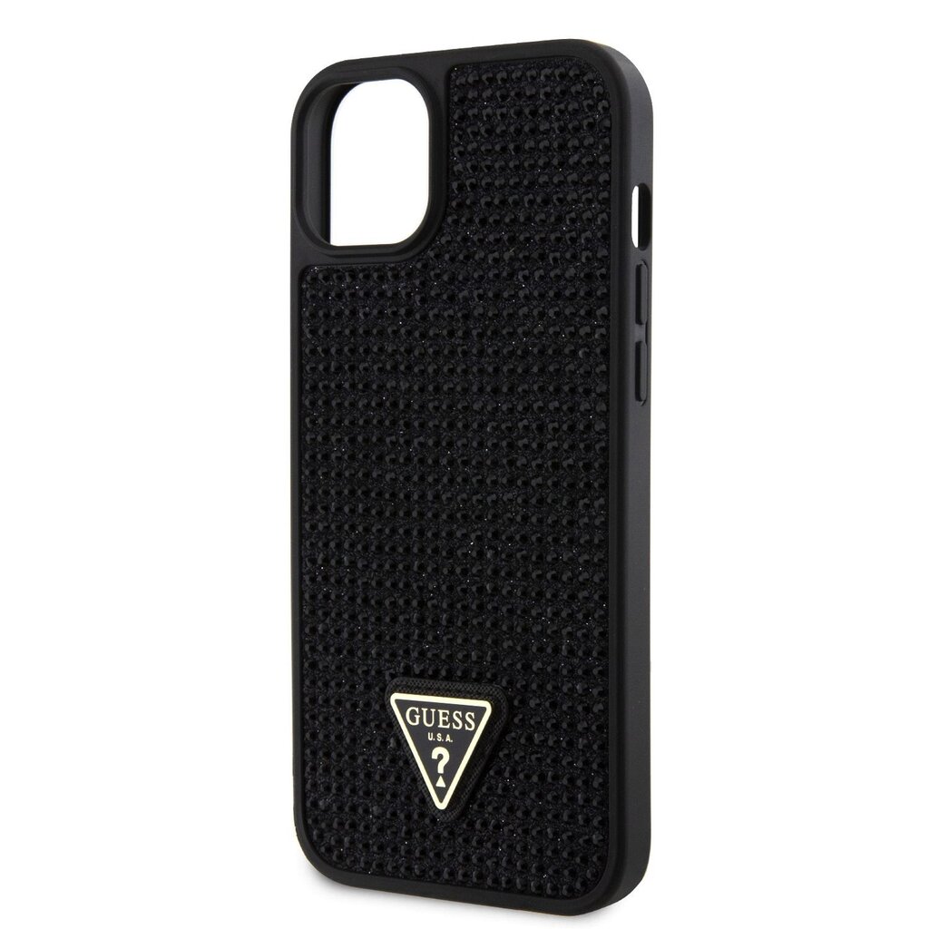 Guess Rhinestones Triangle Metal Logo Case цена и информация | Telefono dėklai | pigu.lt