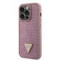 Guess Rhinestones Triangle Metal Logo Case kaina ir informacija | Telefono dėklai | pigu.lt