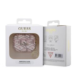 Guess PU G Cube Charm Case for AirPods 3 Pink цена и информация | Наушники | pigu.lt