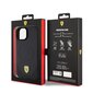 Ferrari PU Leather Bottom Carbon Mag цена и информация | Telefono dėklai | pigu.lt