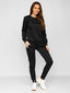 Sportinis kostiumas moterims J.Style Fleece Black 70W03-1, juodas kaina ir informacija | Sportinė apranga moterims | pigu.lt