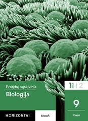 Biologija Pratybų sąsiuvinis 9 klasei, 1 dalis, serija Horizontai kaina ir informacija | Pratybų sąsiuviniai | pigu.lt